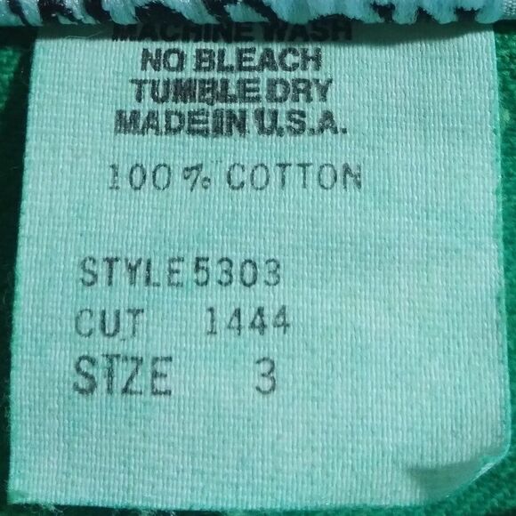 NWT Vintage MDM Green Cut-Off Jean Denim Shorts - Picture 7 of 7